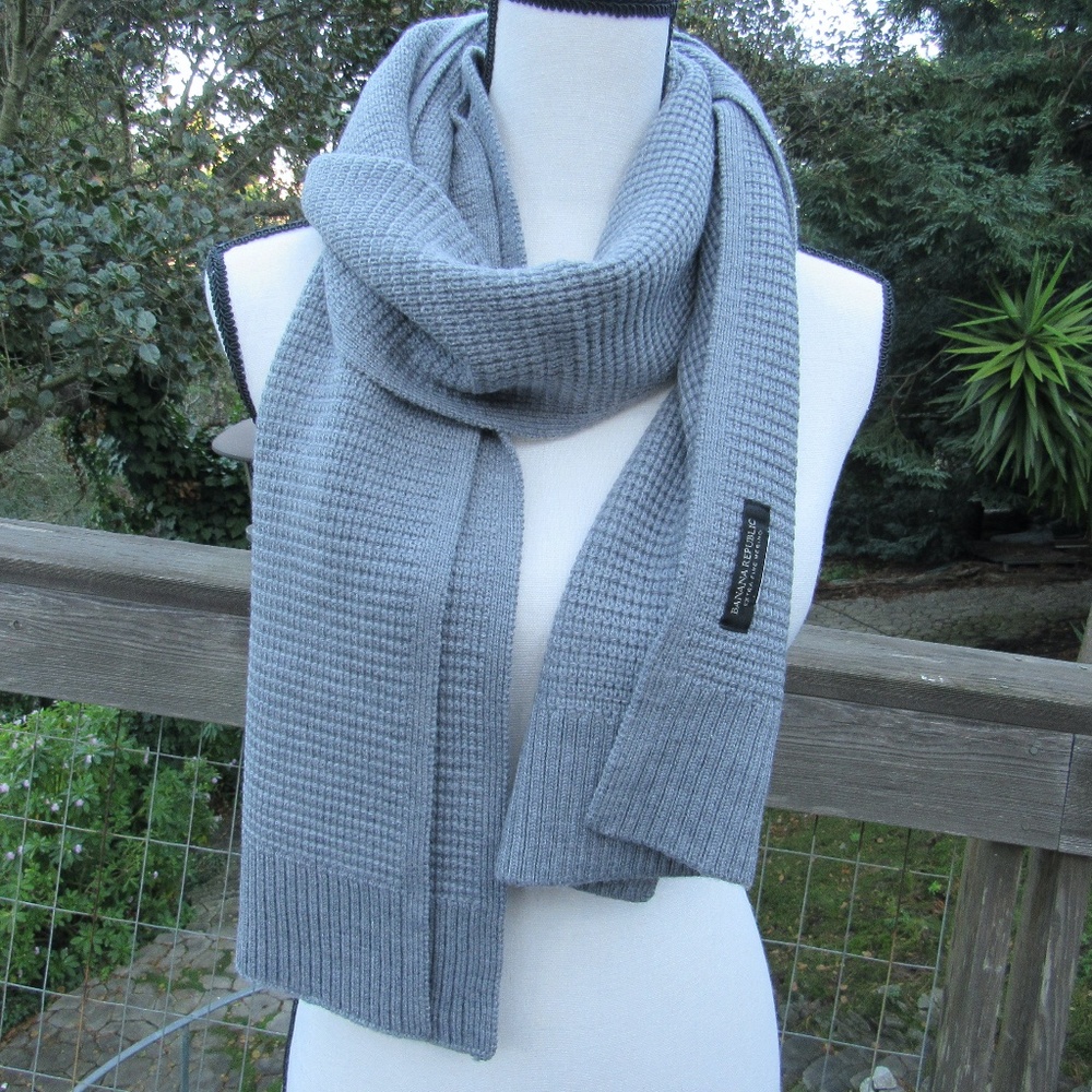 Classic Merino Wool Scarf